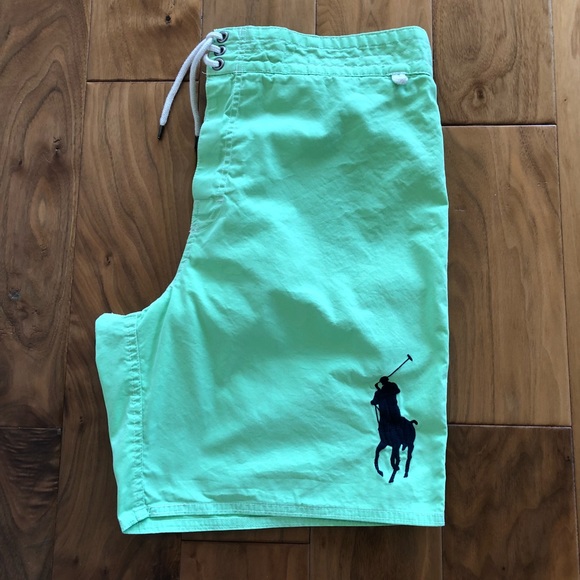 Polo Ralph Lauren Men’s Big Pony Swim Trunks Large - Picture 7 of 8
